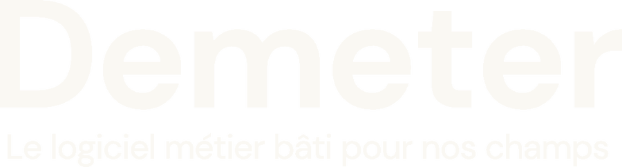 Demeter, le logiciel métier bâti pour nos champs